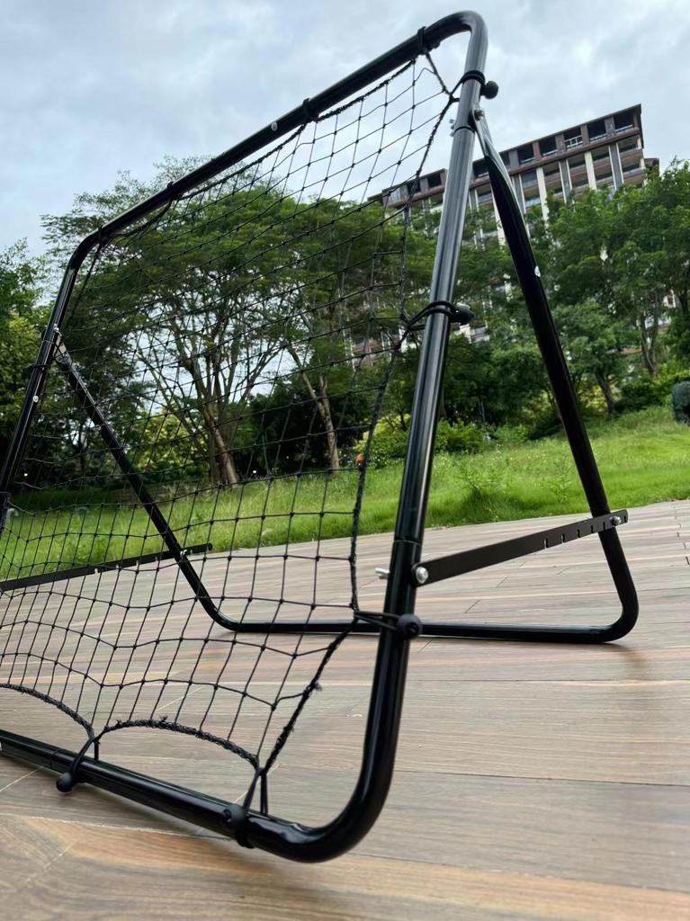 Portable Detachable Football Rebound Training Net with Goal Door