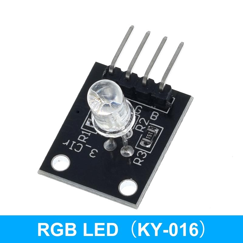Для Arduino 45 видов датчиков Цифровой Датчик Температуры Влажности RGB LED Почвы Звуковой Сигнализатор Ультразвуковой Датчик Капель Дождя Модуль DHT11