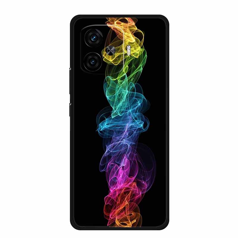 Для Vivo iQOO Neo 10R Задняя крышка Чехол 10 R Чехол для телефона Черный Силиконовый Мягкий Чехол Для Vivo iQOO Neo 10R Чехол для телефона 6.78" Сумка Capa