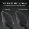 2 Pcs Motorcycle Side Mirror Black Plastic Rearview Mirror for Yamaha XMAX 300 400 125 250 2017 2018  Motorcycle