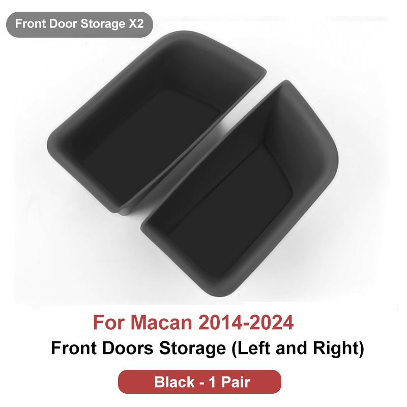 Для Porsche Cayenne Macan ящик для хранения ручек дверей автомобиля передняя задняя дверь органайзер ключи держатель телефона аксессуары для салона автомобиля с левым рулем