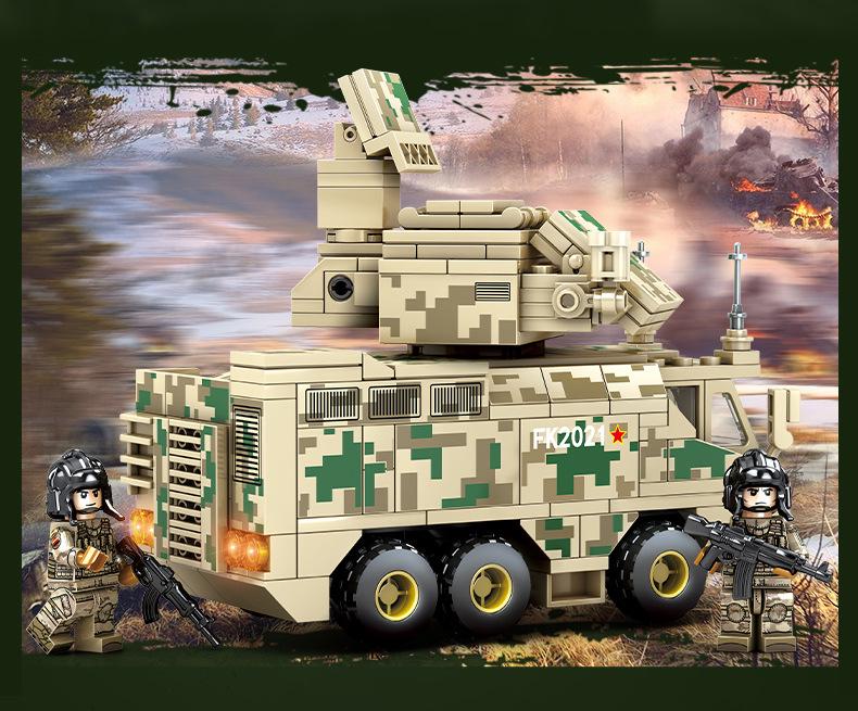 Модель зенитной ракеты Senbao Hongqi 17: Военная развивающая игрушка для мальчиков