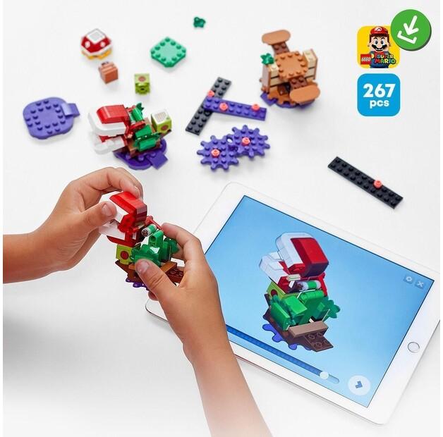 LEGO Super Mario 71382 Замысловатое задание Растения Пираньи - расширенный набор