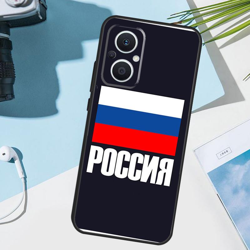russian flag Case For OPPO Reno 12 F 13 13F 11 8T 7 8 10 Pro OPPO Find X8 X6 Pro X3 X5 Lite Cover Funda