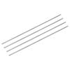 304 Stainless Steel Round Bar, 4mm X 350mm, Solid Shaft Rod for DIY Crafts, Model Cars, Helicopters, and Airplanes, 4 Pieces
