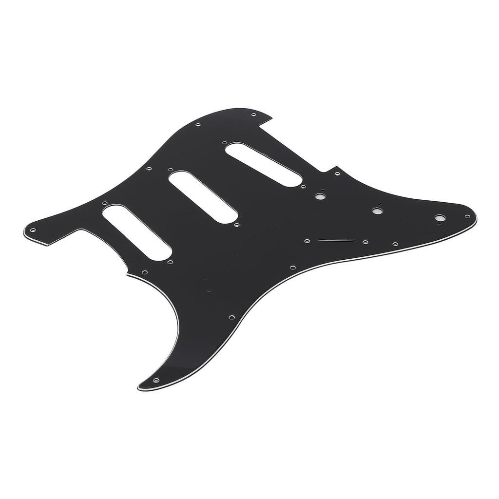 Guitar Pickguard Scratch Plate 11 Holes Left Handed Electric Guitar Pickguard for Practice and