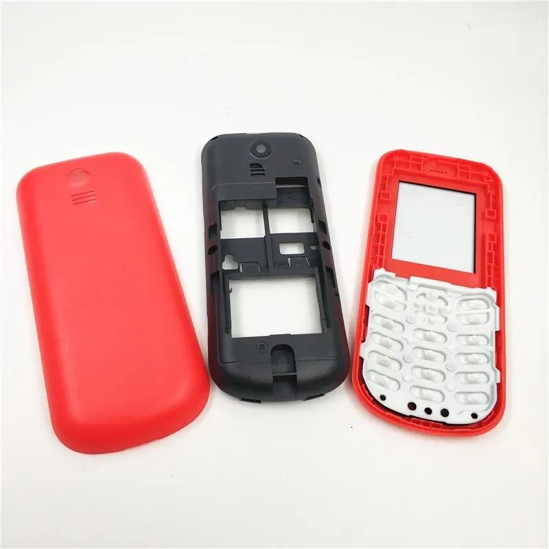 For Nokia 130 2017 TA-1017 Full Complete Mobile Phone Housing Facing Case + backshell Back + English Keyboard