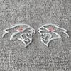 Leopard Head Badge Sticker Front Grill Side Fender Rear Trunk Emblem Decal Cars Accessories