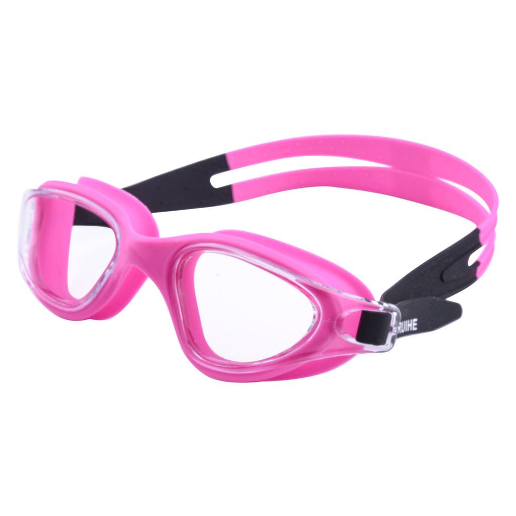 Очки для плавания, очки для плавания по рецепту, противотуманная защита от ультрафиолета для мужчин, женщин и детей, водонепроницаемый силиконовый купальник, очки для дайвинга