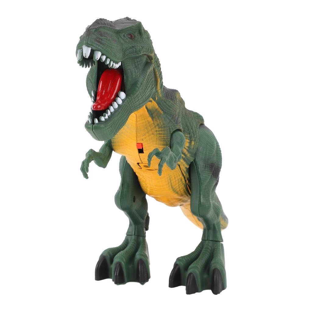 Dinosaur Toy Battery Powered Plastic with Light Roaring Sound Electric Walking Dinosaur Toy for Boys Girls Gift