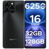 Doogee Note 58 Мобильные телефоны, 32 ГБ(8 ГБ ОЗУ)+128 ГБ/2 ТБ, 6250 мАч, 6,75" HD+, 16 МП+8 МП