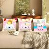 45*45Cm Cushion Cover Pillow Cover Decor Pillowcase Home Pillowcase For Couch Pillow Kawaii Cartoon Mamegoma
