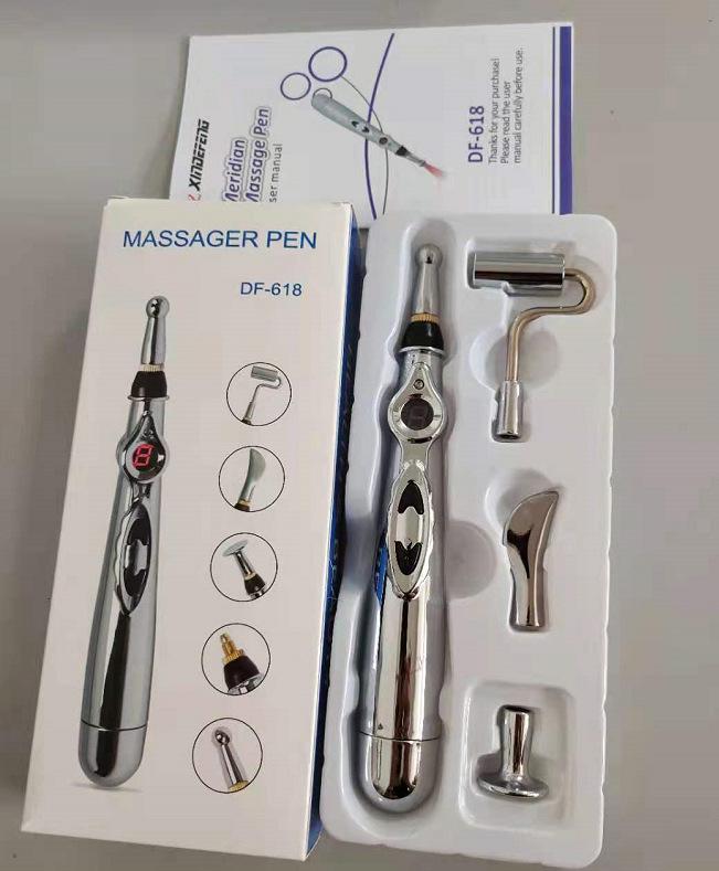 Многофункциональная электронная ручка для акупунктурного массажа меридианов