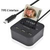 USB 2.0 Type-C считыватель смарт-карт: Универсальное решение для карт IC, банковских карт, SIM-карт, удостоверений личности и CAC