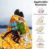 1pc Blanket The Adventures of Tintin2 Print Design, Lightweight Blanket for Sofa, Bed- Soft &Warm, Gift for All Seasons like Christmas, Halloween