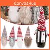 Christmas Merry Gonk Wine Bottle Cover Bag Santa Xmas Party Dinner Table Decor