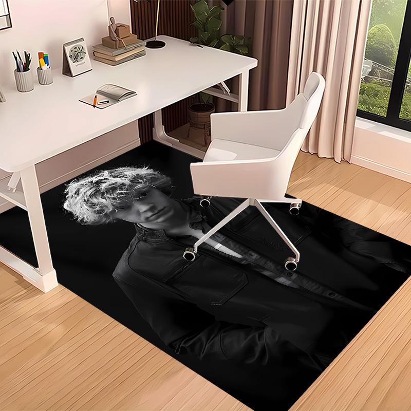 Evan Peters2 Printed Absorbent Washable Carpet, Non-Slip Bathroom Mats, Kitchen Rugs, Yoga Mat,Living Room Entrance, Camping Picnic Rugs