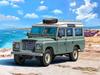 Немецкая модель Revell Land Rover Series III из пластика 07047 1/24