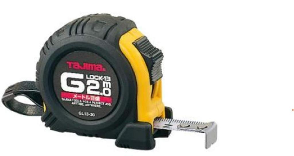 Tajima Convex 2m X 13mm G Lock 13 GL1320BL