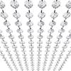14mm Acrylic Crystal Octagonal Bead Curtain Wedding Road Guide Beads Octagonal Bead Chain KTV Bar Decorative Chain Curtain
