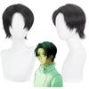 Anime 30cm Jujutsu Kaisen Cosplay Wigs Yuta Okkotsu Short Black Heat Resistant Synthetci Hair Wig