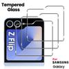 3 шт. Закаленное стекло Full Cover для Samsung Galaxy Z Flip 5 6 7 HD Прозрачное Стекло Защита Всего Экрана 9H Твердость Стекло Пленка