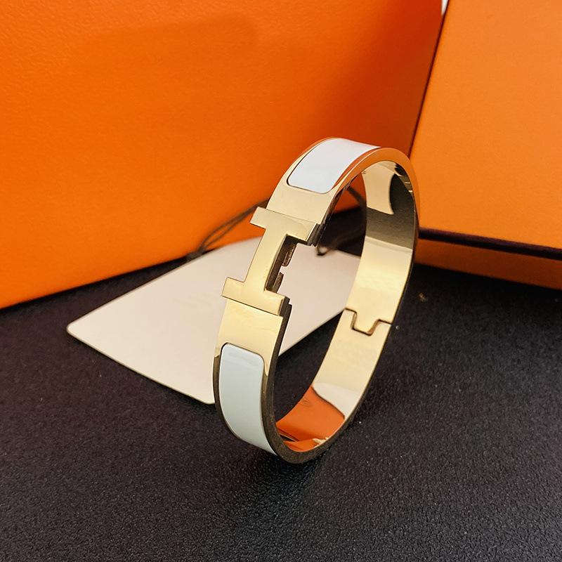 2026 Классический Модный Тренд Браслет Женский Розовое Золото Пряжка-Карта Браслет Ювелирные Аксессуары Ширина 12 мм