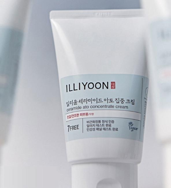 ILLIYOON Ceramide Ato Cream | Увлажняющий крем для восстановления барьера без отдушек (200мл)