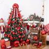 6/12pcs with Sequins Festive Decorative Ball Glitter Christmas Tree Hanging Ornaments  Wedding