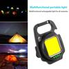 Mini Led Keychain Lights Multifunctional Portable Outdoor Cob Working Lamp Flashlight With Strong