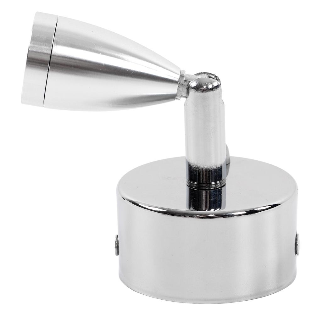 12В 3Вт Светодиодный Маленький Прожектор Теплый Белый Поворотный Светильник для Чтения Внутреннее Освещение для Автодома Яхты Кемпера Прицепа