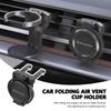 AABGW1 Car Styling Cup Holder Foldable Air Outlet Beverage Ashtray Fixed Bracket For Benz CLS SLK Sport ML C200 C260 C300 W205 CITAN