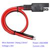 Кабель для удлинителя постоянного тока 14AWG-Жгут проводов Быстроразъемное соединение SAE для солнечной автомобильной аккумуляторной батареи грузовика