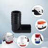 Boats 90 Degree 1'' Hose Pipe Elbow Bilge Pump Drain Nylon Thru Hull Fitting
