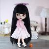 ICY DBS Blyth Кукла 1/6 шарнирная 30см Белая кожа Черные волосы Набор Кукла BJD Игрушка Модный Подарок