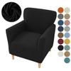 Чехол для стула из флиса для ванны, эластичный спандекс, чехлы для клубного дивана, кресла, эластичные чехлы для одного дивана, для учебы, барной стойки