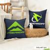 Fashion MMeridaS Bikes Cushion Cover Natural Linen Organic Fabric DoubleSided Printing Couch Pillow Covers Home Decor