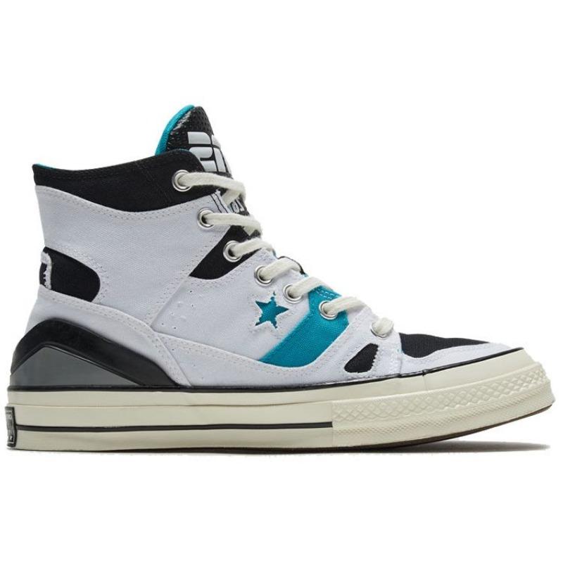 Converse 1970s Chuck Taylor All Star Unisex High Canvas Shoes Stylish Comfortable White Black 167056C