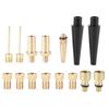 15pcs Bike Bicycle Valve Adapter for SV AV DV Valve Inflatable Bikes Balloon