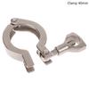 304 Precision Cast Sanitary Clamp Stainless Steel Quick Opening Pipe Clamp Quick Installation Clamp Set Quick Installation Clamp