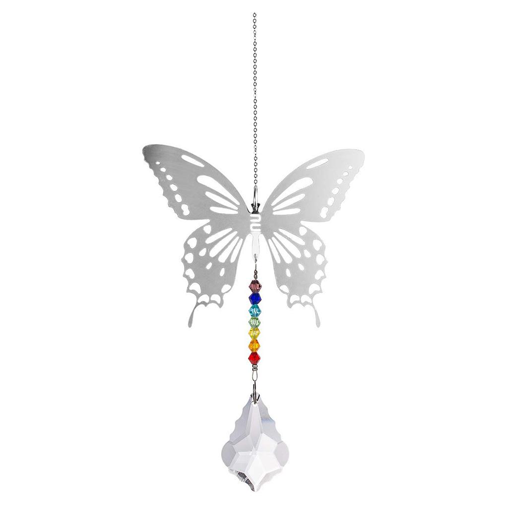 Angle Suncatcher Crystal Ball Prisms Hanging Pendant Window Home Decor