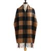 Women's Scarf Plaid Warm Long Shawl Autumn Winter