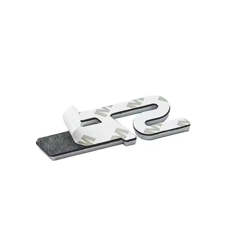 KFLV8 2pcs 3D  ST-Line metal automotive stickers for the  middle grill rear and fender, applicable to Ford  car serials