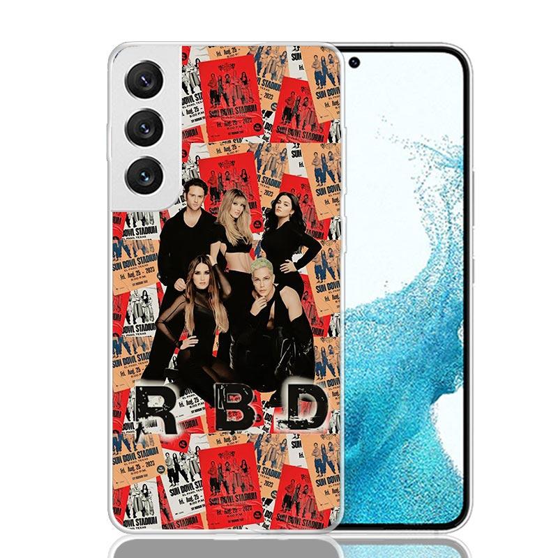 F-Fashion RBD R-Rebelde Чехол для телефона для Samsung Galaxy S26 Ultra S23 S24 S25 Edge S20 FE S21 S22 Plus Мягкий чехол с принтом Fund