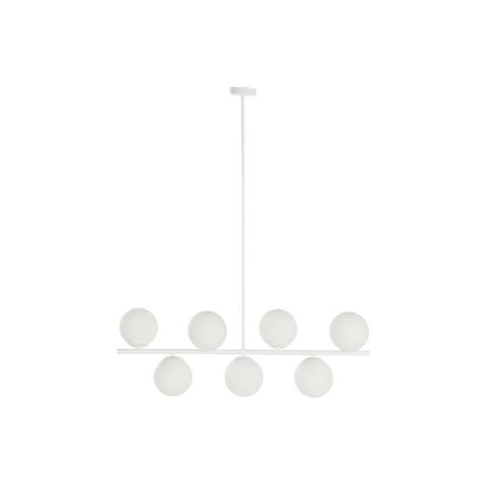 Suspension - Verre Et Métal - 98 X 45 X 30 Cm - 50W - Design Contemporain