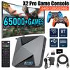 Новая улучшенная игровая приставка X2 Pro с более чем 80000 игр, ретро-игровая коробка с 2 геймпадами 2,4G/5G, более 60 игровых эмуляторов для Android 9.0