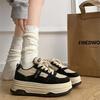 Versatile Classic Commuter Platform White Shoes Women's 2025 New Popular Autumn Height Increase Lightweight Casual Sports Shoes