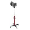 Hydraulic Transmission Jack, 1100 lbs / 0.5 Ton Lifting Capacity Telescoping Transmission Jack with Foot Pedal, 360° Swivel Wheel, 127-202 cm High