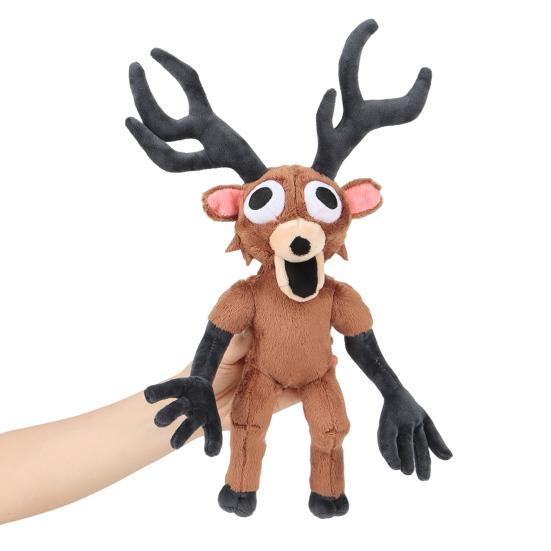 99-Nights Deer Plush Doll Soft Stuffed Animals Collectible Toys for Game Fans Home Decor Pillow Gifts