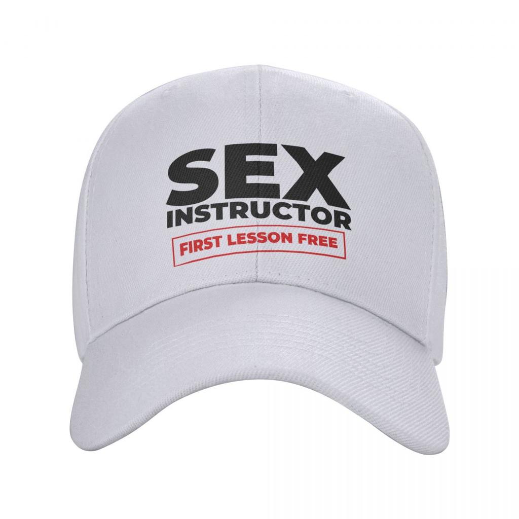 Sex Instructor Baseball Cap for Unisex Women Adjustable Dad Hat Summer Streetwear Snapback Hats
